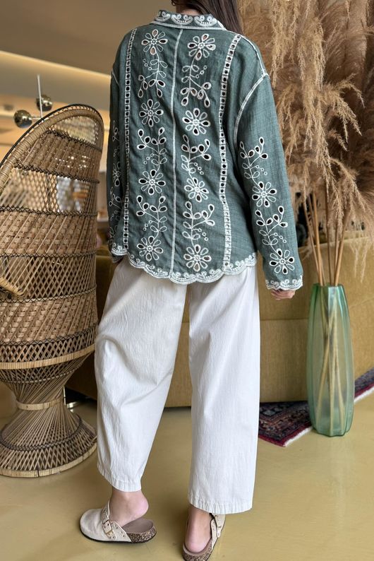 Sienna Shirt Khaki /4=